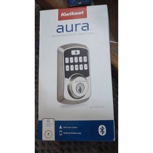 Kwikset aura Bluetooth keyless entry deadbolt smart lock